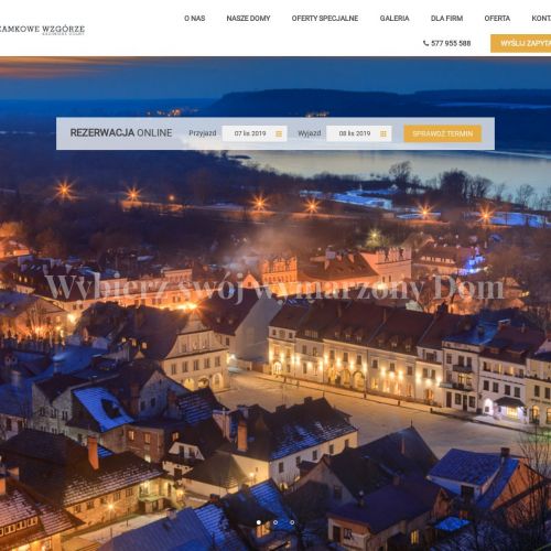 Wczasy z widokiem na Kazimierz Dolny