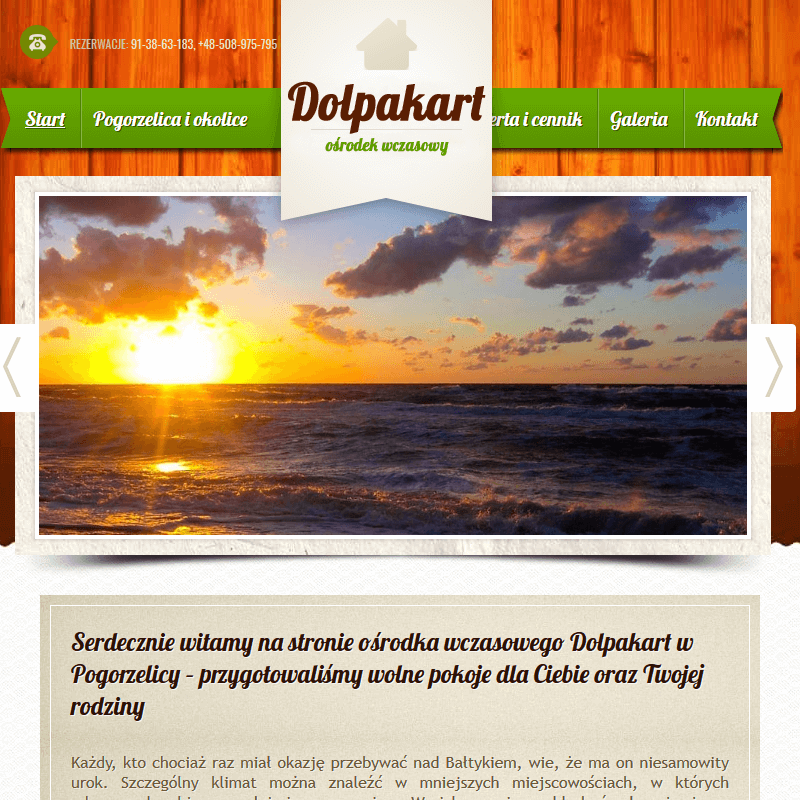 Domek letniskowy - Pogorzelica