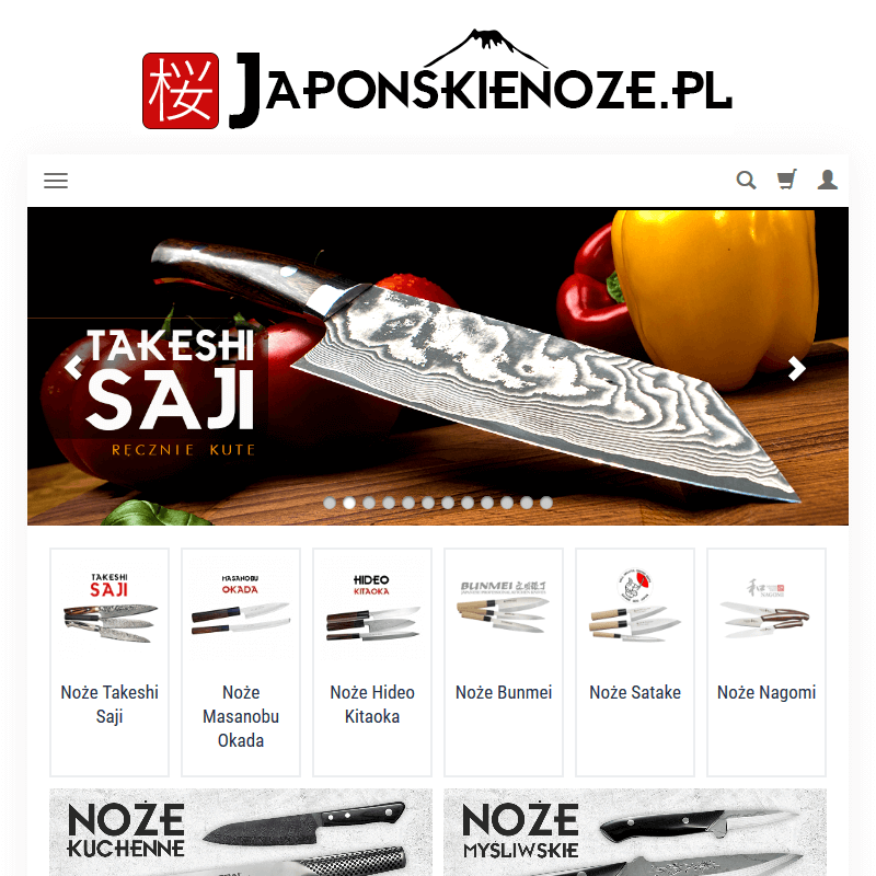 Japońskie tasaki do mięsa