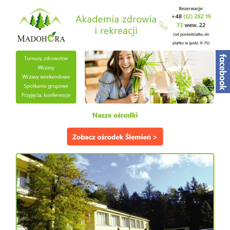 SPA z dietą warzywno-owocową