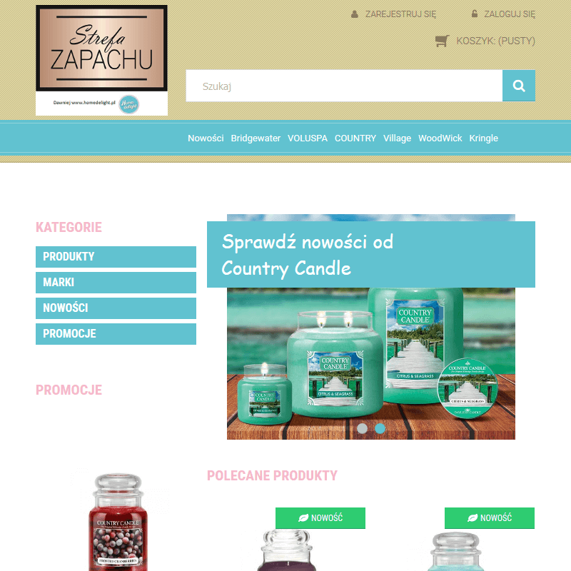 Kominki do wosków i olejków